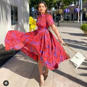 Alexis for Target Tropical Leaf Short Sleeve